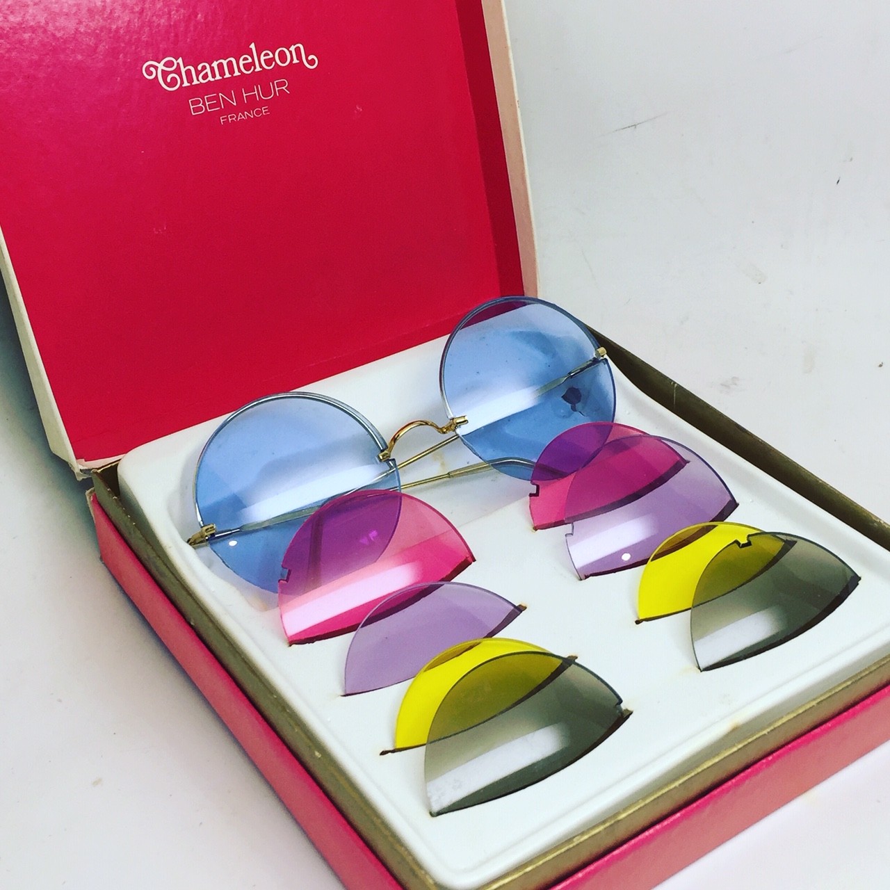 Interchangeable vintage glasses
