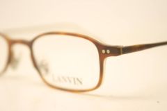 Vintage Lanvin EyeGlasses Unused Tortoise New Old stock Vintage Eyewear 1980s Vintage Glasses Unique