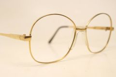 Gold Vintage Glasses Unused  New Old stock Vintage Eyewear 1980s Vintage Glasses Unique