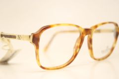 Valentino Gold Tortoise Vintage Eyeglasses Unused  New Old stock Vintage Eyewear 1990s Vintage Glasses Unique