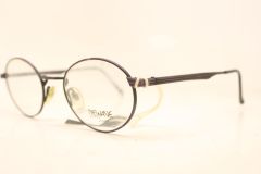 NewaVe Brown Oval Vintage Eyeglasses Unused  New Old stock Vintage Eyewear 1990s Vintage Glasses Unique