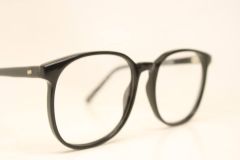 Black Square Mainstreet Vintage Eyeglasses Unused  New Old stock Vintage Eyewear 1990s Vintage Glasses Unique