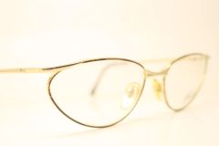 Genny Gold Tortoise Vintage Eyewear Unused New Old stock Vintage Eyeglasses 1990s Vintage Glasses Unique