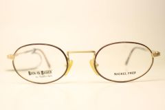 Safilo Gold Tortoise Oval Vintage Glasses Frames Unused New Old stock Vintage Eyeglasses 1990s Vintage Eyeglasses Unique