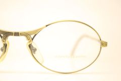 Augusto Valentini Bronze Vintage Eyewear Unused  New Old stock Vintage Eyeglasses 1990s Vintage Glasses Unique