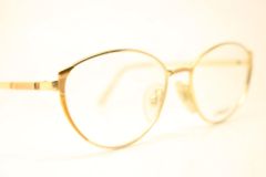 Gold Orange Lamy Vintage Eyewear Unused New Old stock Vintage Eyeglasses 1990s Vintage Glasses Unique