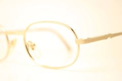 Winchester Gold Oval Vintage Glasses Frames Unused  New Old stock Vintage Eyeglasses 1990s Vintage Eyeglasses Unique