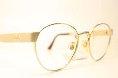 GOld P3 Luxottica Vintage Glasses Frames Unused New Old stock Vintage Eyeglasses 1990s Vintage Eyeglasses Unique