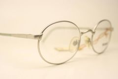 Metropolis Silver Oval Vintage Eyewear Unused  New Old stock Vintage Eyeglasses 1990s Vintage Glasses Unique