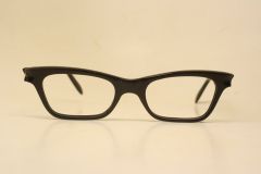 Vintage Black Eyeglasses Unused New Old stock Vintage Eyewear 1980s