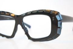 Vintage Eyewear Unused Unique Black Unique New Old stock Vintage Eyewear 1980s Vintage Glasses Unique