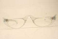 Unused Translucent Vintage Cat Eye Reading Glasses NOS
