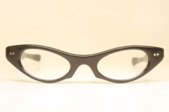 Unused Black Cat Eye Glasses Vintage Frames