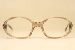 Small Light Brown Vintage Unused Cat Eye Glasses