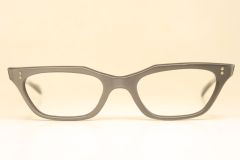 Gray Vintage Unused Cat Eye Glasses