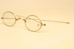 Unused Antique Straight Temple Gold Eyeglasses