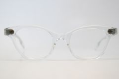 New Old Stock Clear Vintage Cat Eye Glasses 