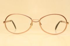 Vintage Pink Metal Eyeglasses Unused Vintage Eyewear 1970s 1980s