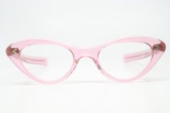 Pink cat eye glasses vintage