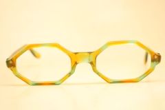 Unused Colorful Octagonal Vintage 1960's 1970s Glasses 46/20 