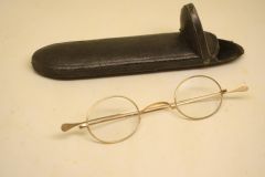 Antique Eyeglass Frames Straight Temple 19th Century Eyeglasses Original Case