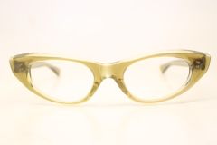 Unused Brownsmoke Vintage Cat Eye Glasses New Old Stock