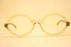 Unused Vintage Yellow Cat Eye Glasses