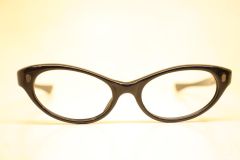 Unused Vintage Black Cat Eye Glasses