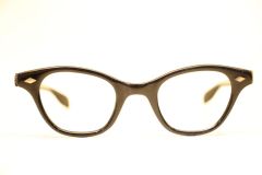 Unused Vintage Black Glasses Cat Eye Glasses 