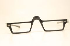 Unused Black Rhinestone Vintage Cat Eye Reading Glasses