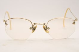 NOS Old Antique 12K Gold Filled Eyeglass Chain in Original Package 